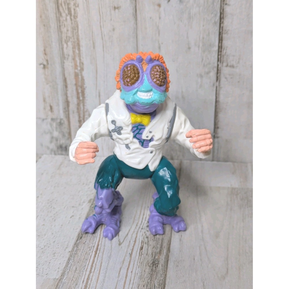 Vintage 1989 Baxter Stockman Teenage Mutant Ninja Turtles TMNT Action Figure